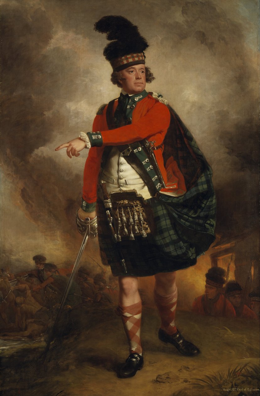 Hugh Montgomerie, 12:e jarlen av Eglinton, 1739 av John Singleton Copley