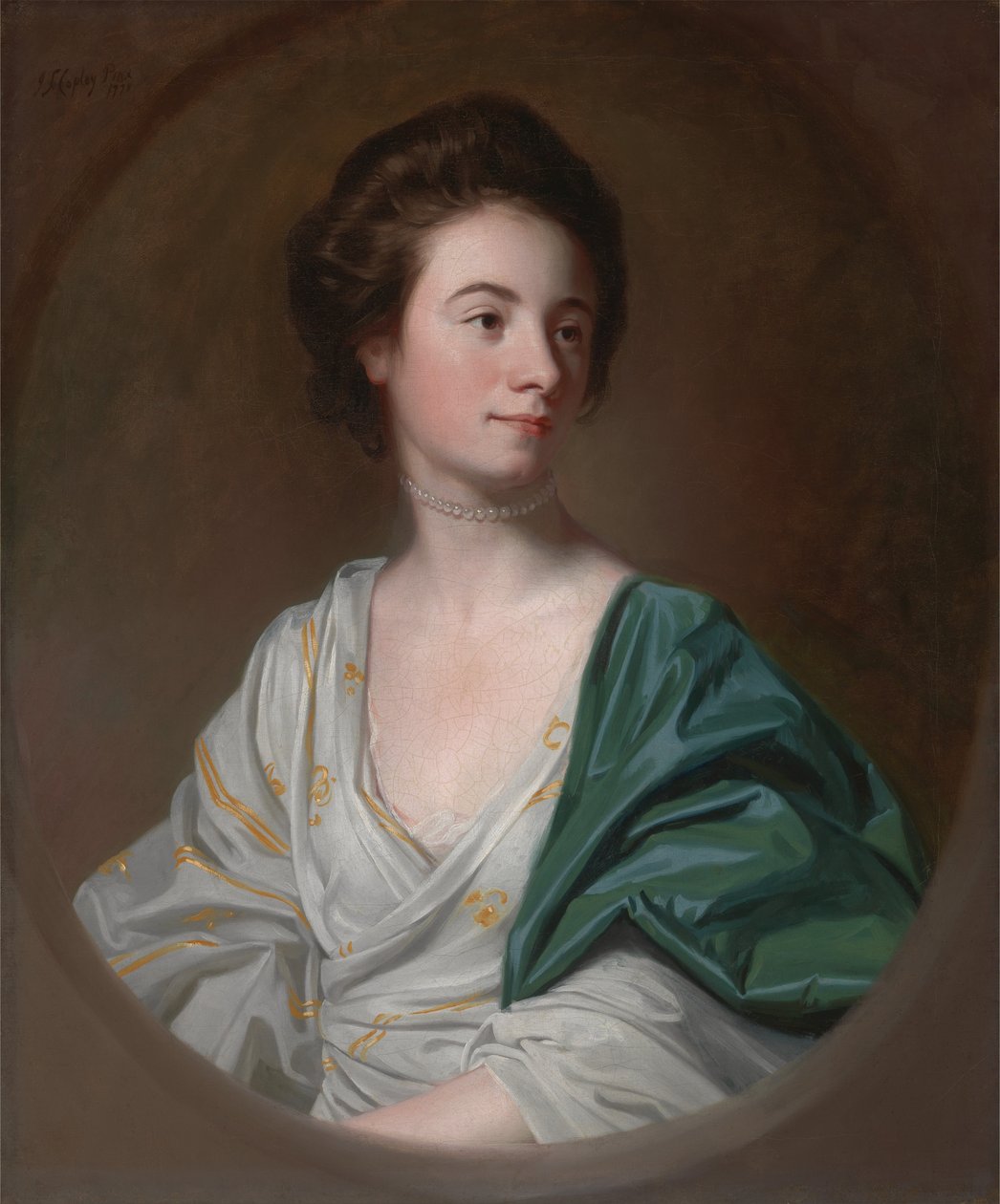 Mrs. Robert Hyde av John Singleton Copley