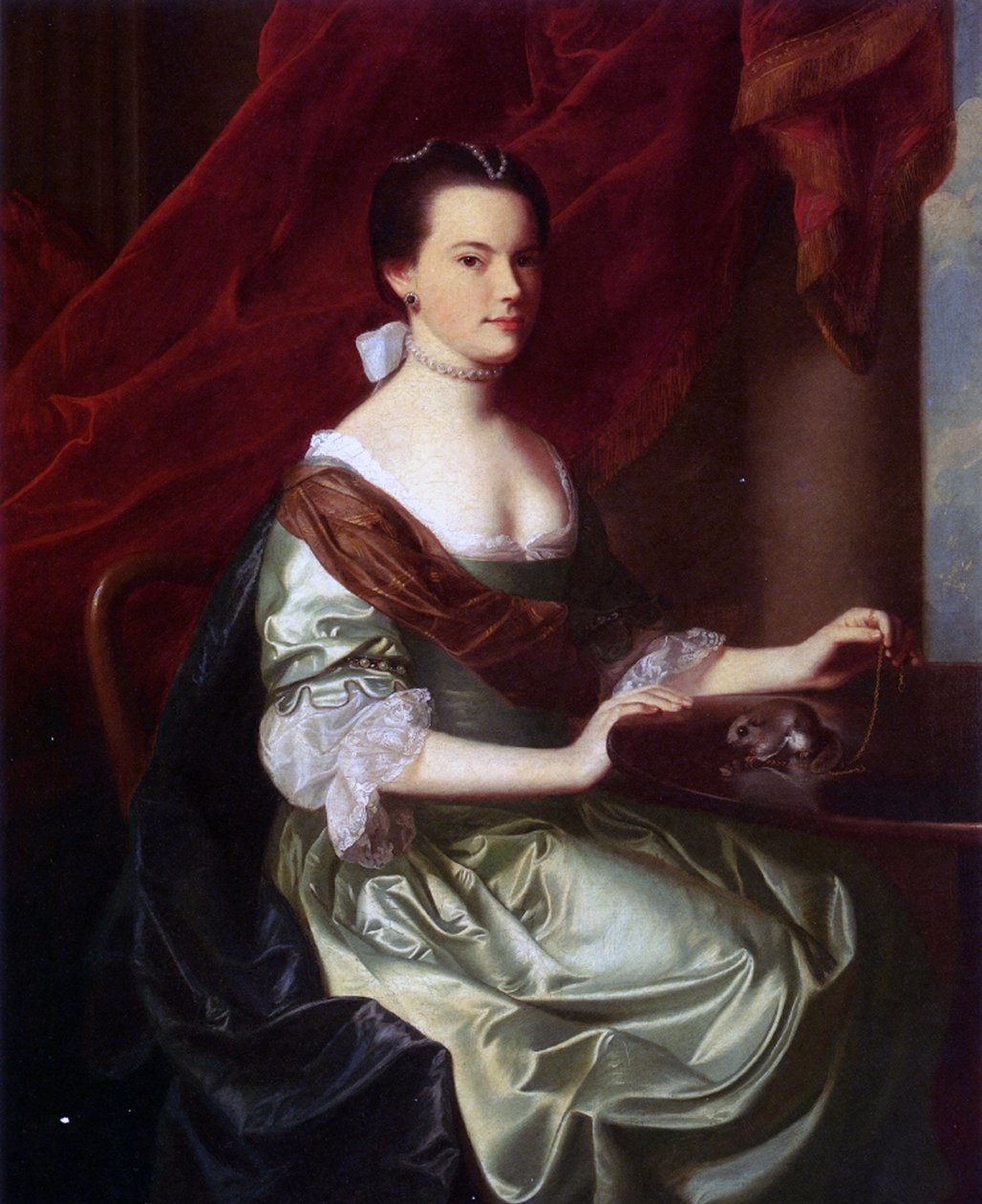 Theodore Atkinson Jr. (Frances Deering Wentworth), 1765 av John Singleton Copley