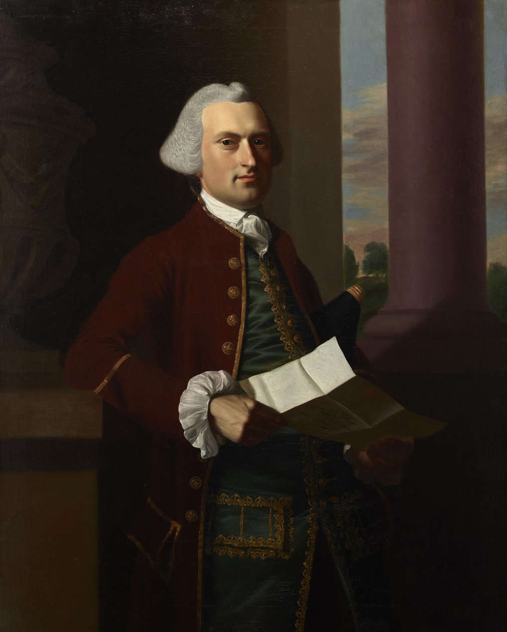 Portrait of Woodbury Langdon (1739-1805) av John Singleton Copley