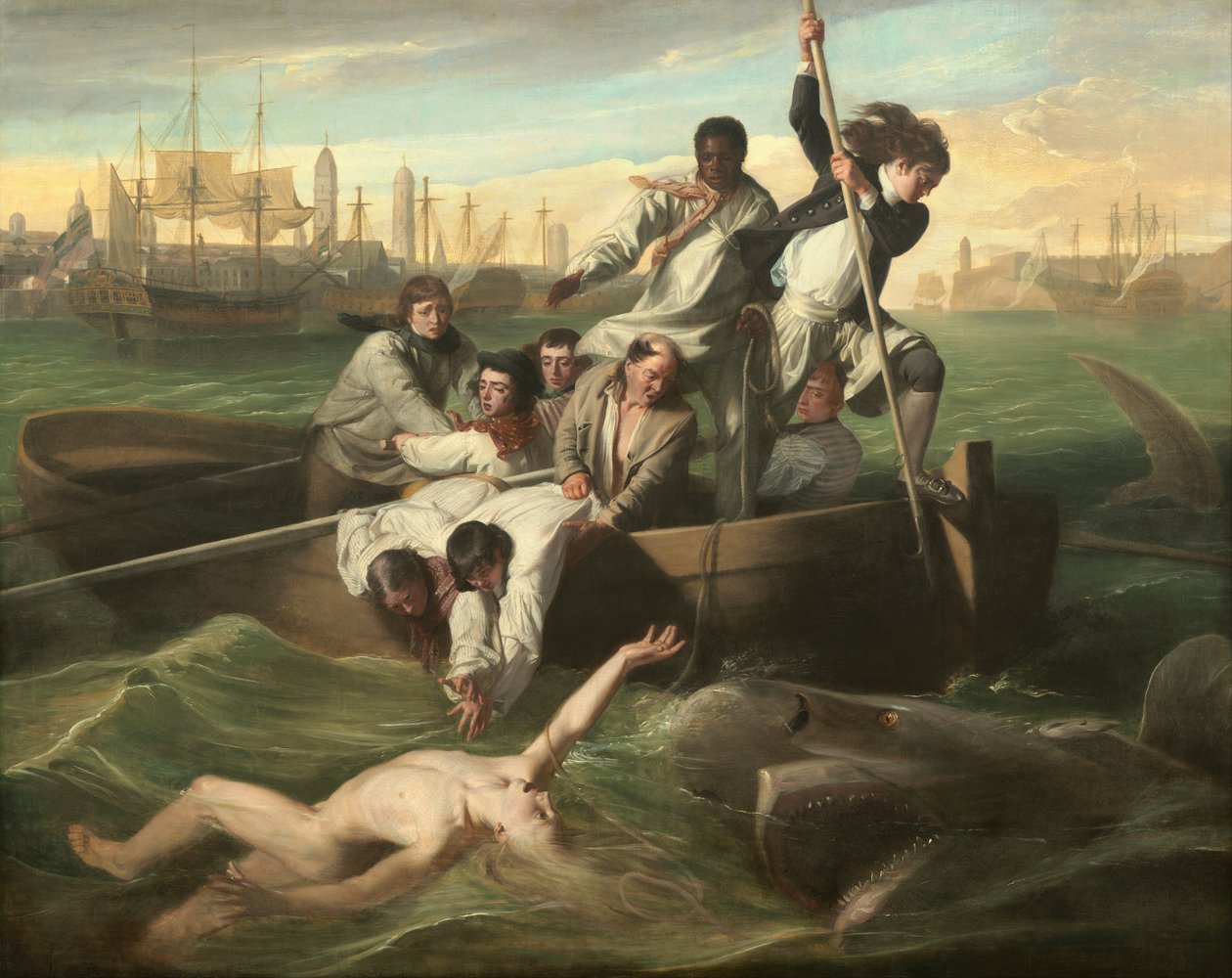 Watson och hajen av John Singleton Copley