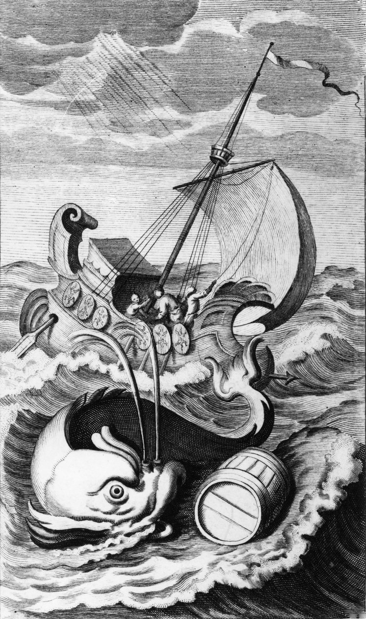 Illustration från Swifts A Tale of Tub, 1704 av John Sturt