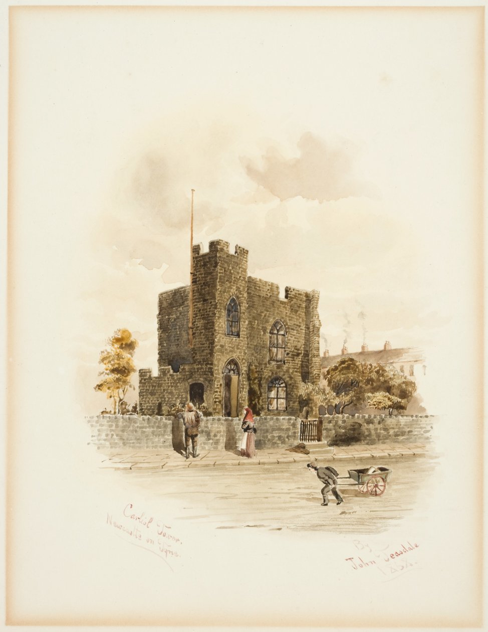 Carliol Tower, Newcastle upon Tyne (kroppsfärg) av John Teasdale