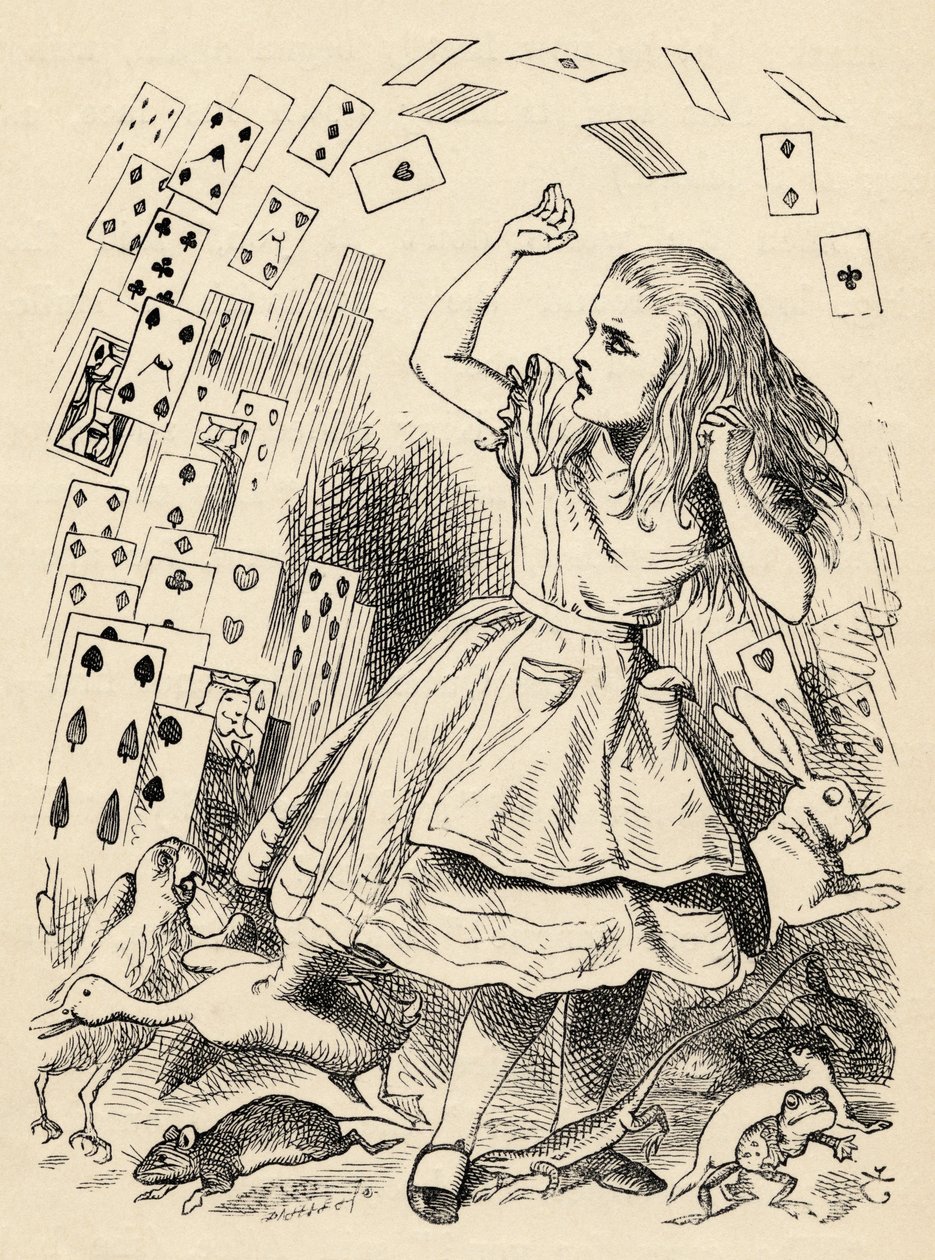 Alice and the Pack of Cards, från "Alice