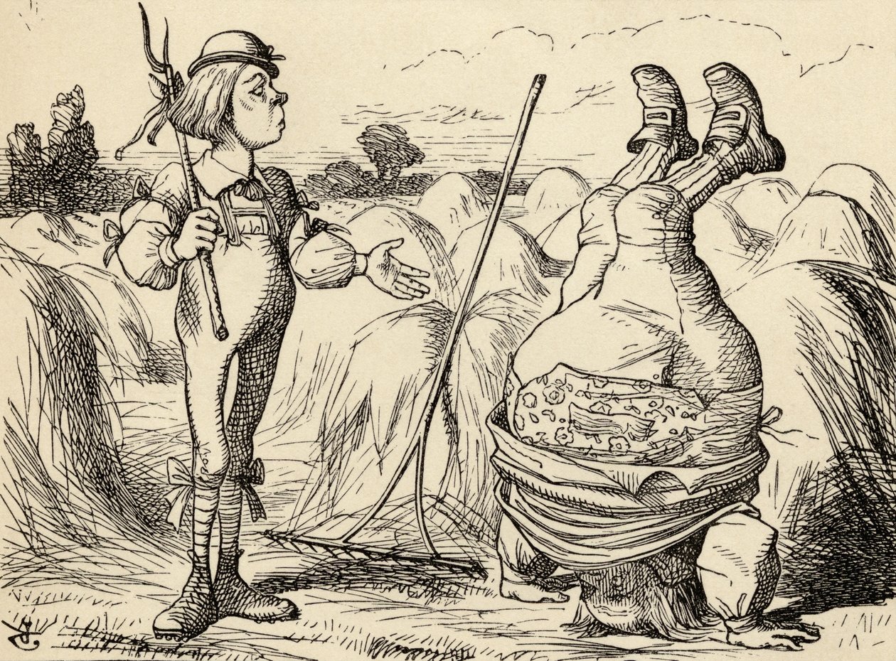 Fader William står på huvudet, från "Alice