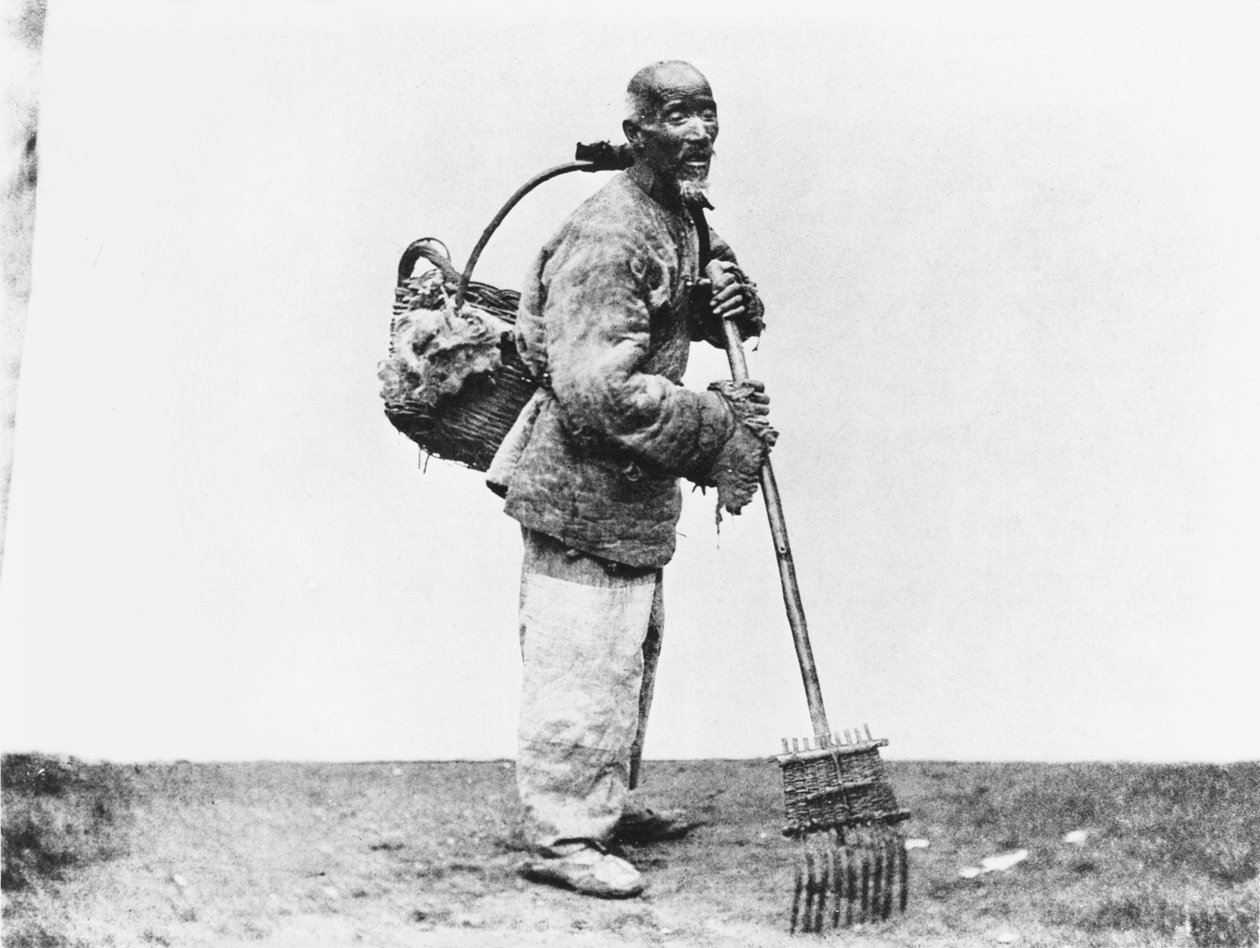 En kinesisk daglönare, ca 1870 av John Thomson