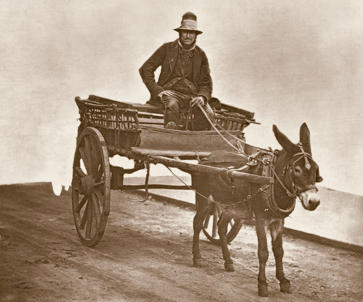 Black Jack, från "Street Life in London", 1877-78 (woodburytype) av John Thomson