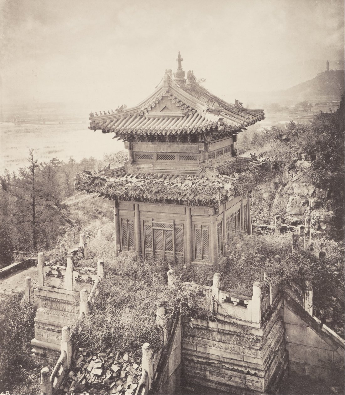 Brons tempel, Wan-Show-Shan av John Thomson