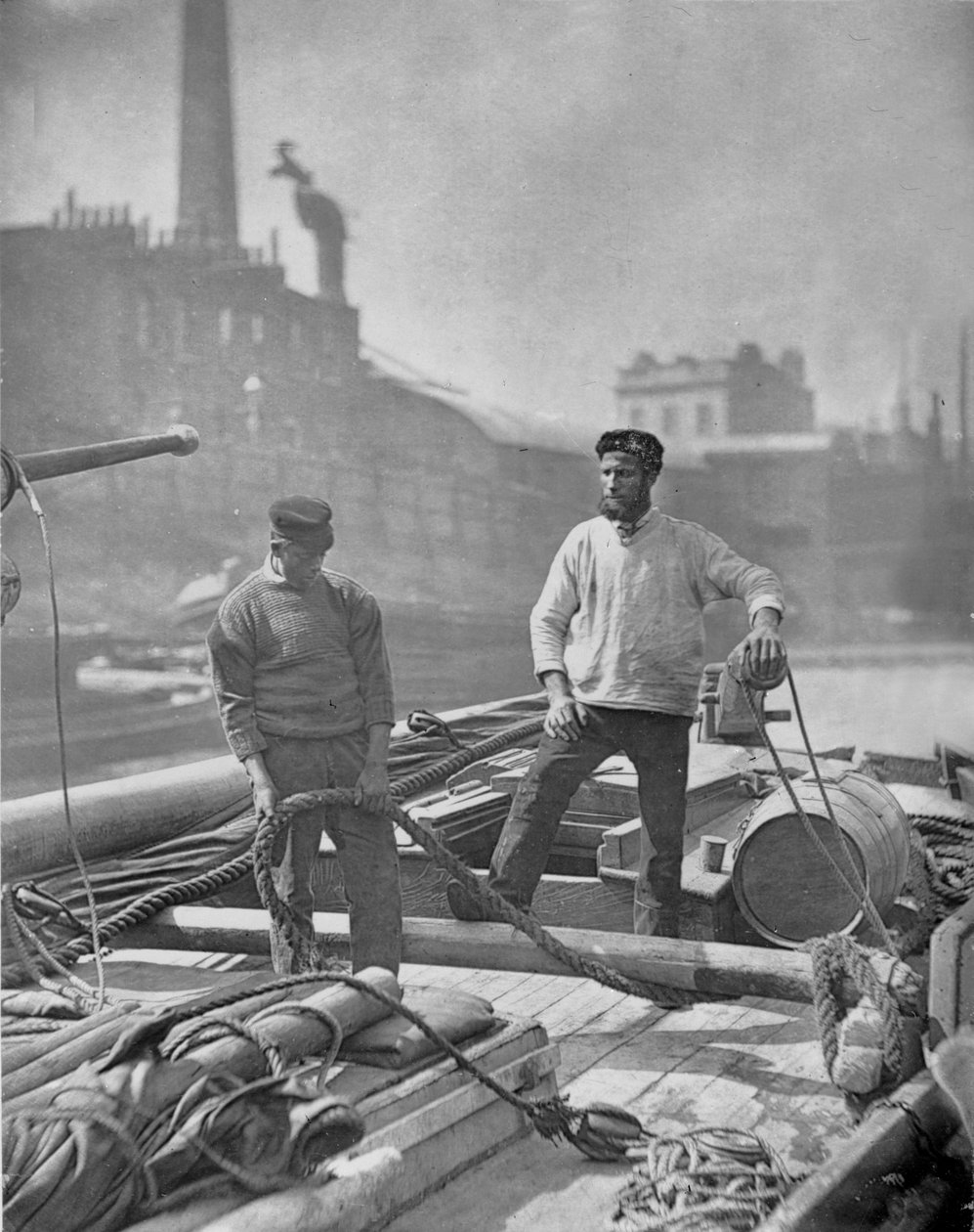 Hamnarbetare, från "Street Life in London", 1877 av John Thomson