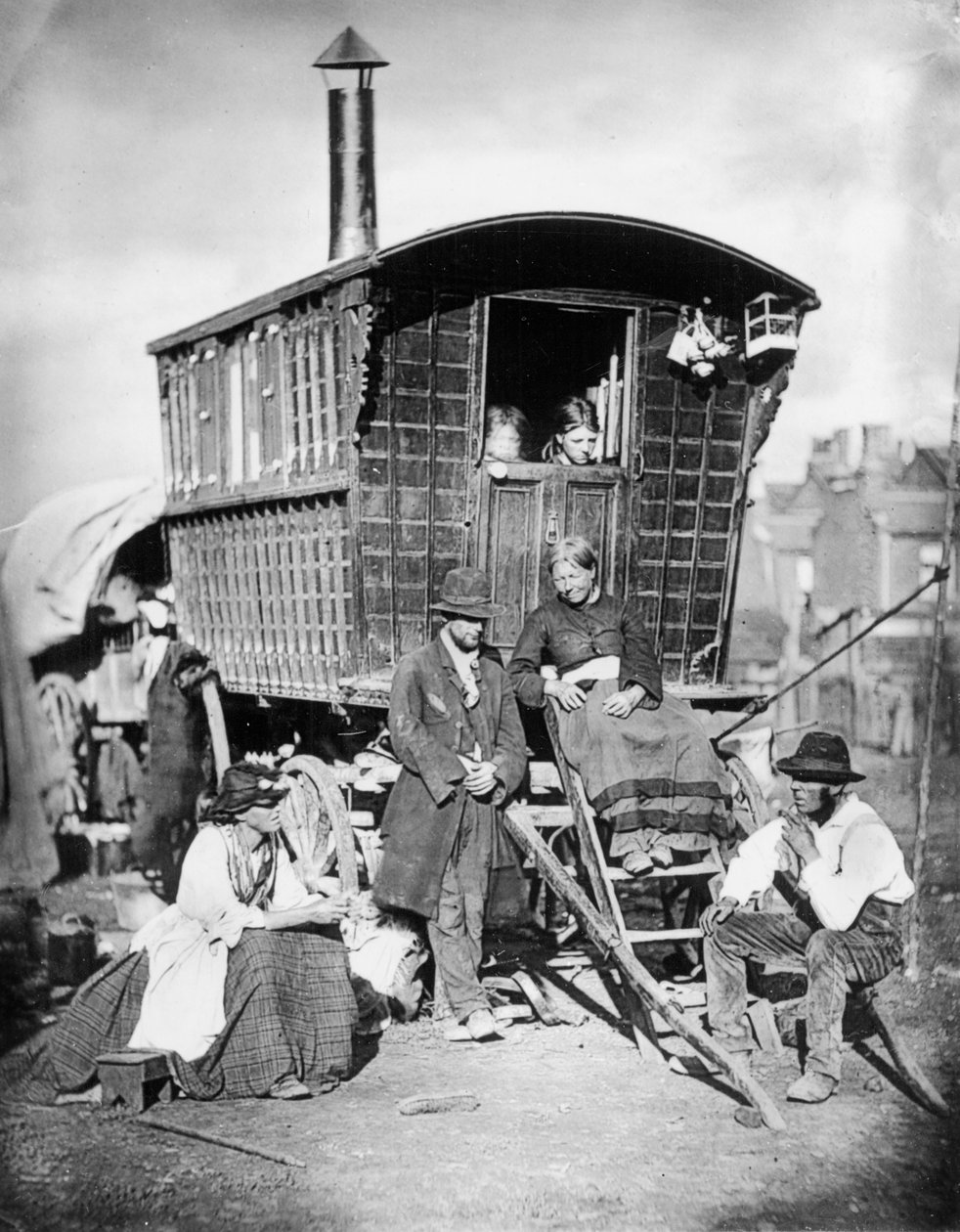 London Nomads, ca 1876 av John Thomson