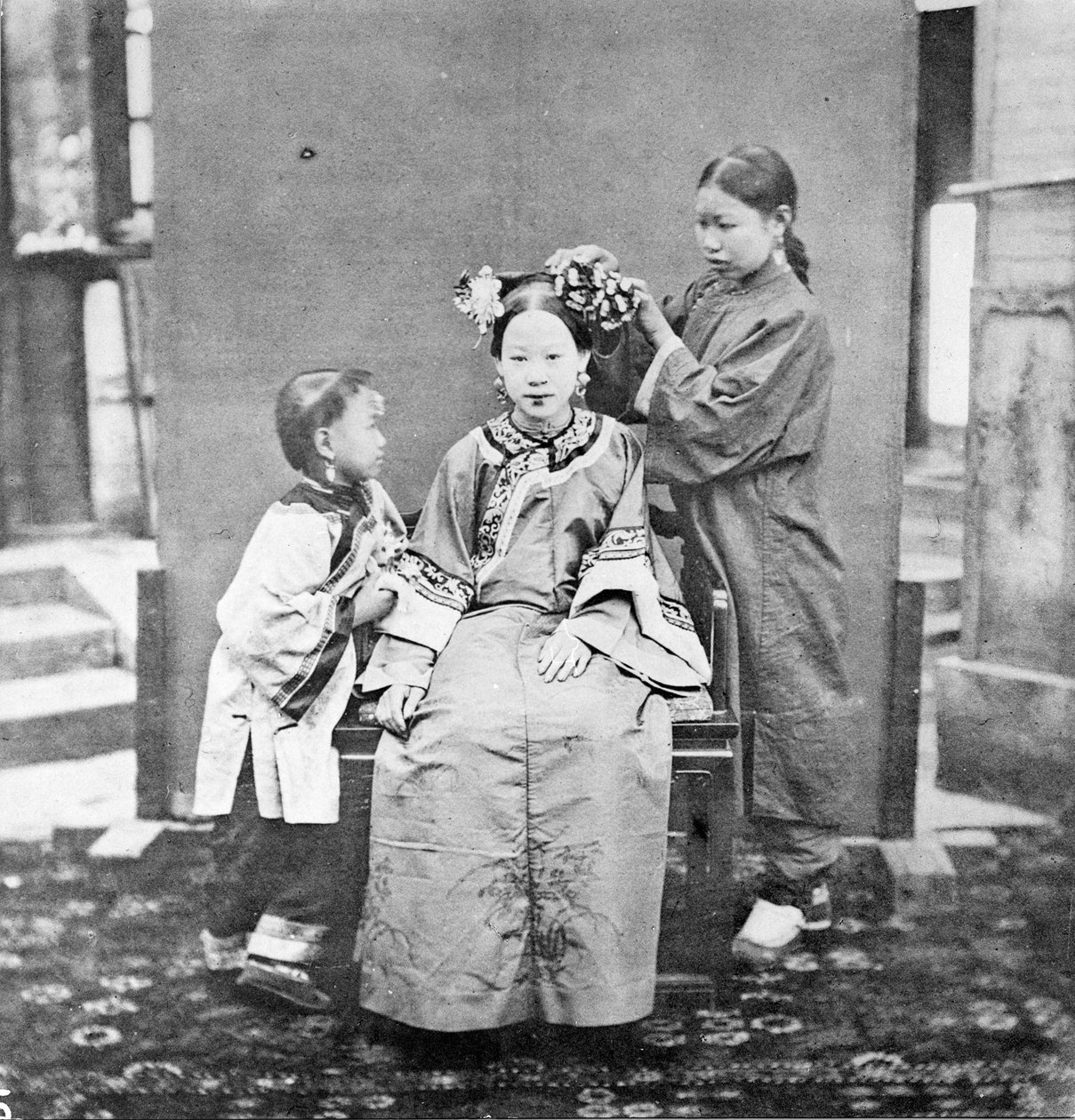 Manchu damer, ca 1867-72 av John Thomson
