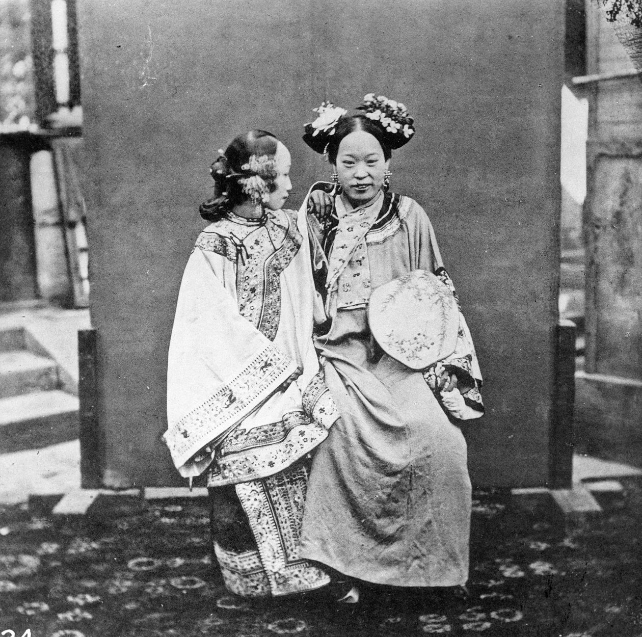 Manchu damer, ca 1867-72 av John Thomson
