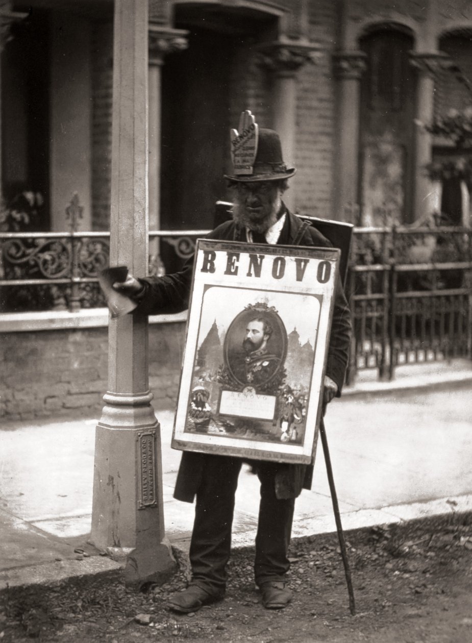 The London Boardmen, från "Street Life in London", av J. Thomson och Adolphe Smith, 1877 av John Thomson
