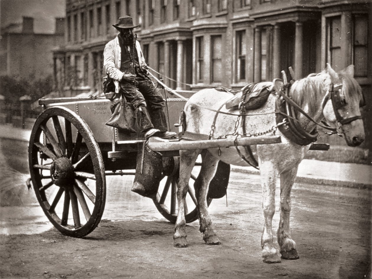 The Water-Cart, från "Street Life in London", av J. Thomson och Adolphe Smith, 1877 av John Thomson