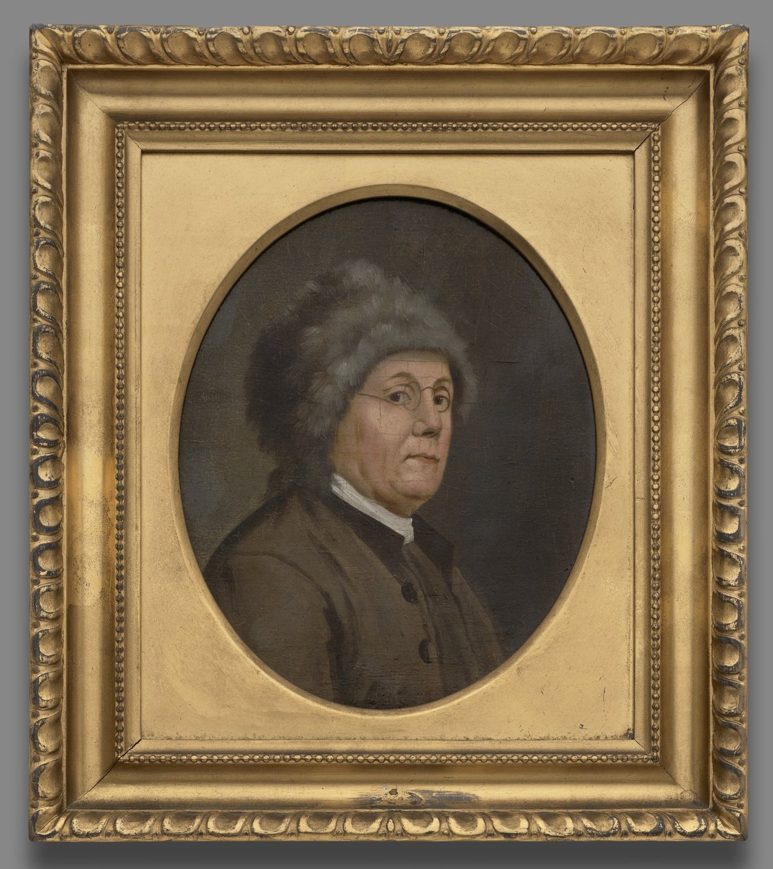 Benjamin Franklin, 1778 (olja på trä) av John Trumbull