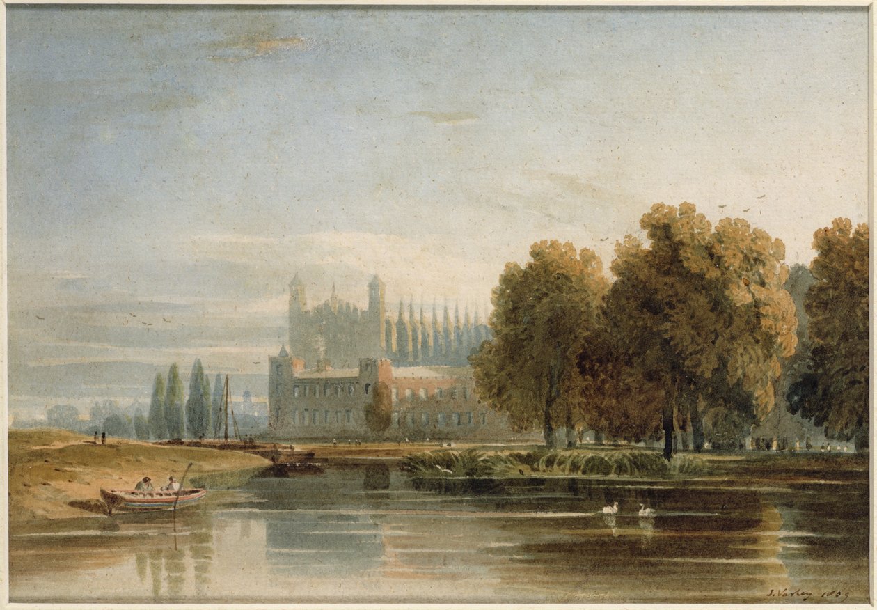 Utsikt över Eton College av John Varley