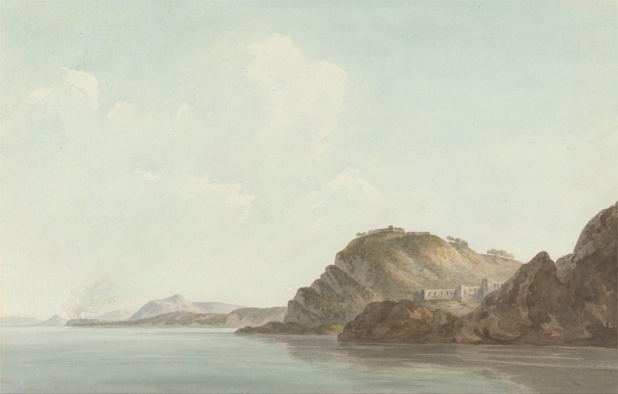 Coast Near Sorrento av John Warwick Smith