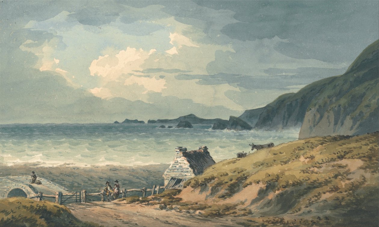 The Northern Boundary of St. Brides Bay av John Warwick Smith
