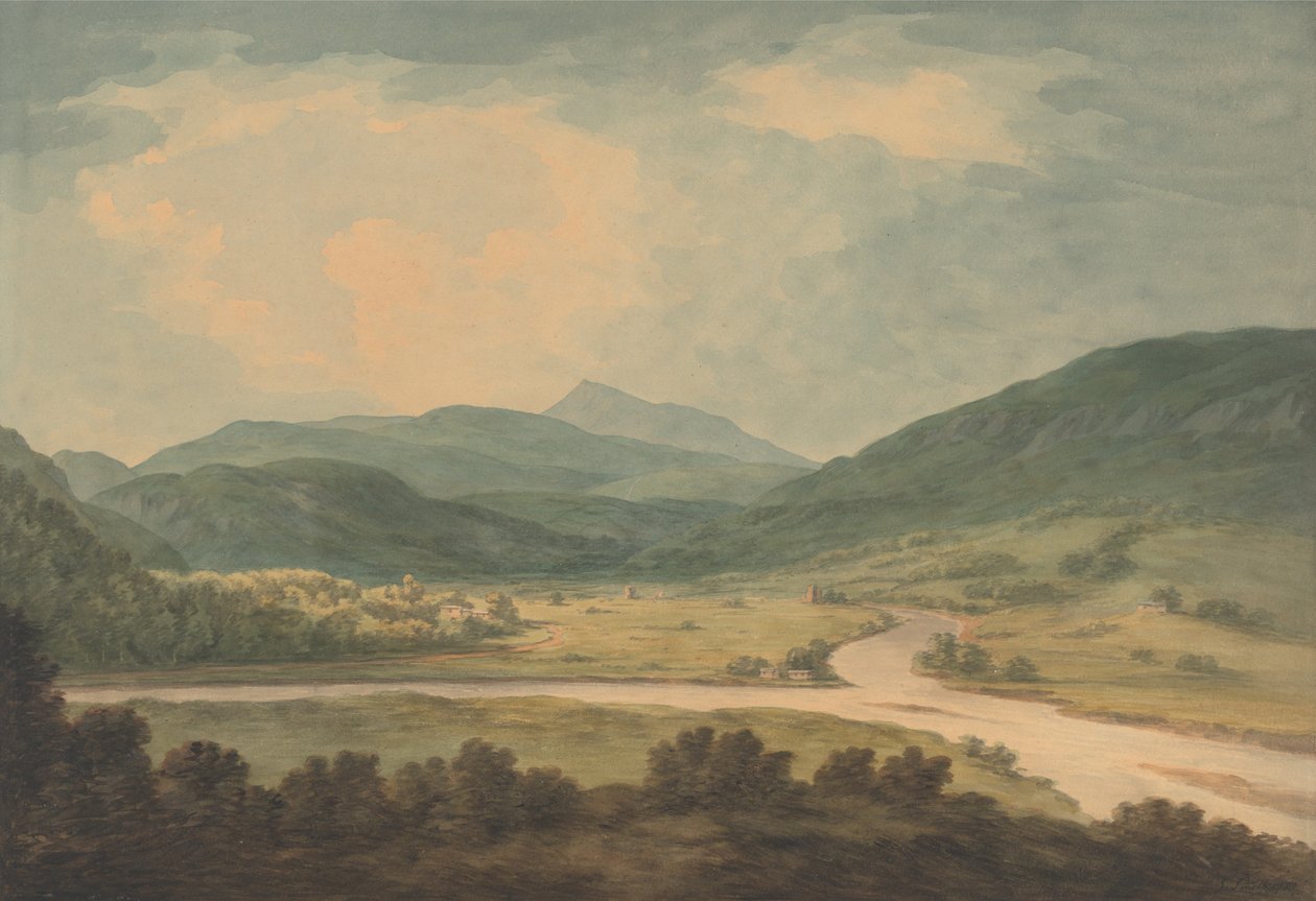 Floden Tay och dess bifloder av John Warwick Smith