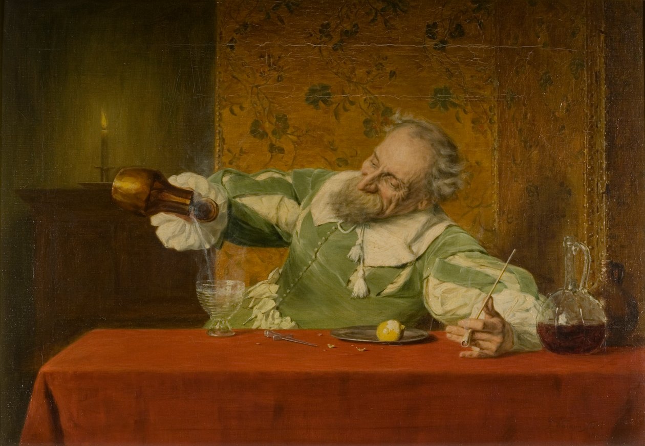 En nattmössa, 1880 av John Watson Nicol