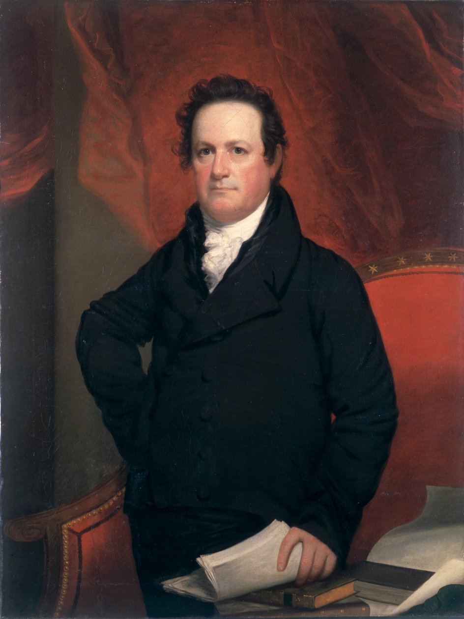 De Witt Clinton, omkring 1820 av John Wesley Jarvis
