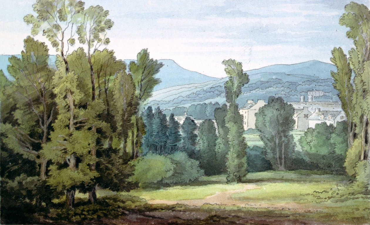 Dulverton, Somerset, 1800 av John White Abbott
