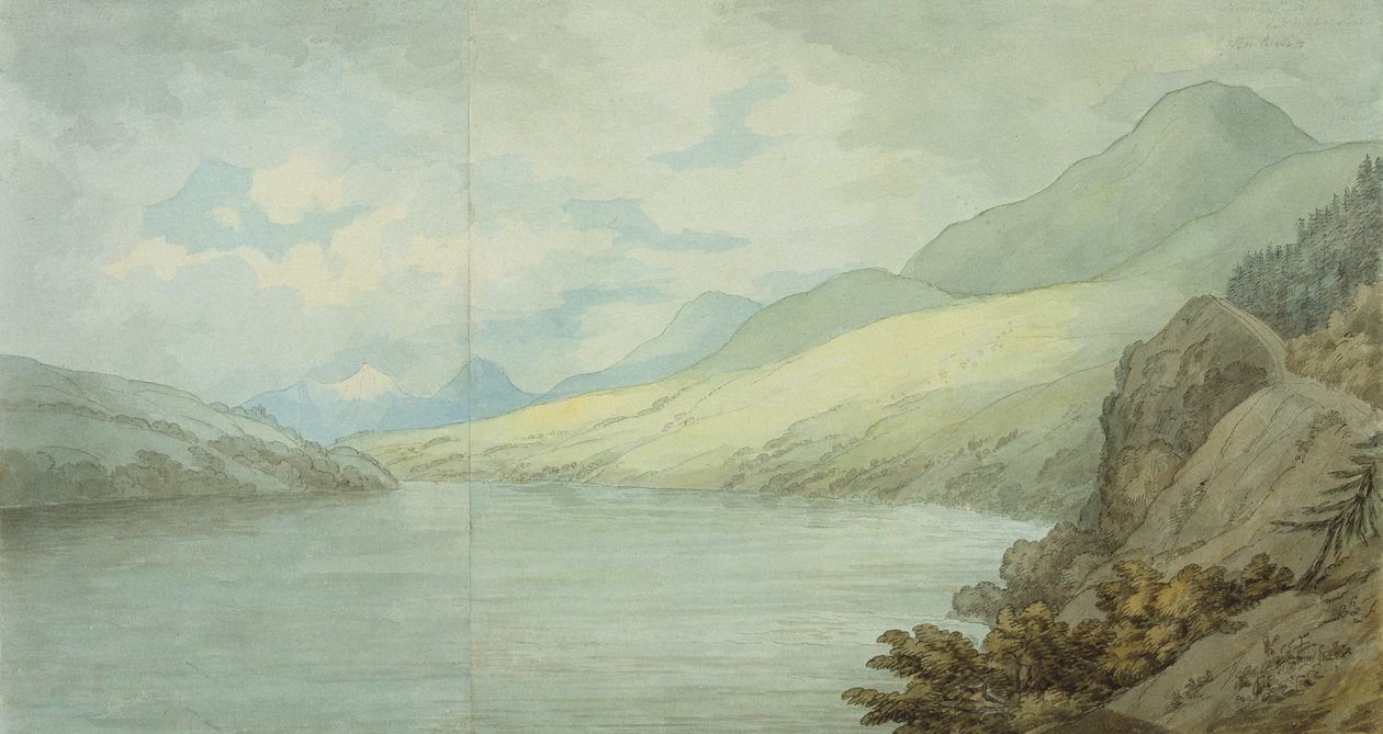 Loch Tay nära Kenmore av John White Abbott