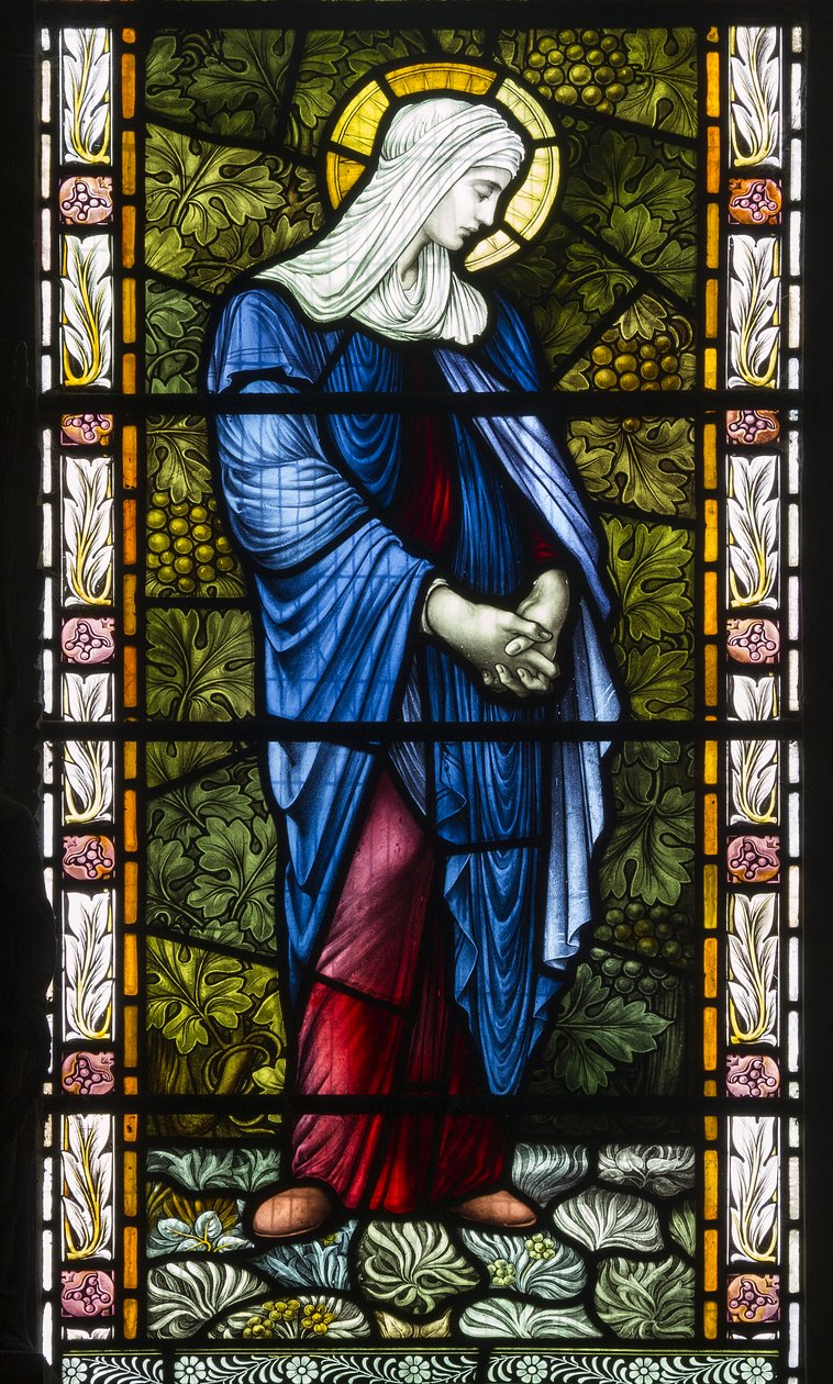 Jungfru Maria, ca 1889 av John William Brown