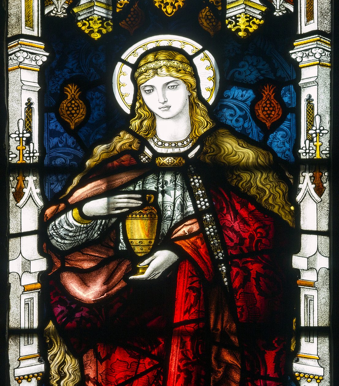 Totnes, St Mary, Foreacre & Watson c.1872-1915, John William Brown (1842-1928), Mary, 1898 av John William Brown