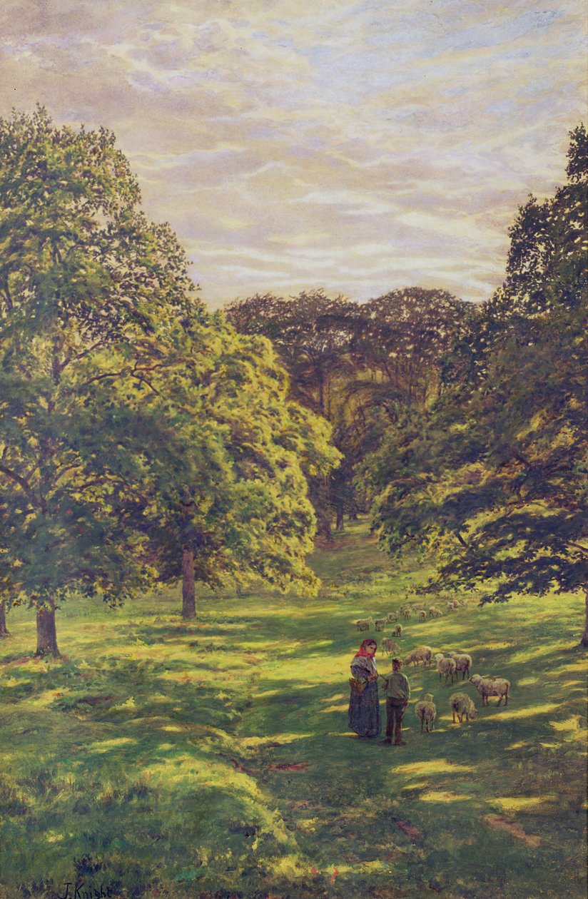 Ängslandskap av John William Buxton Knight