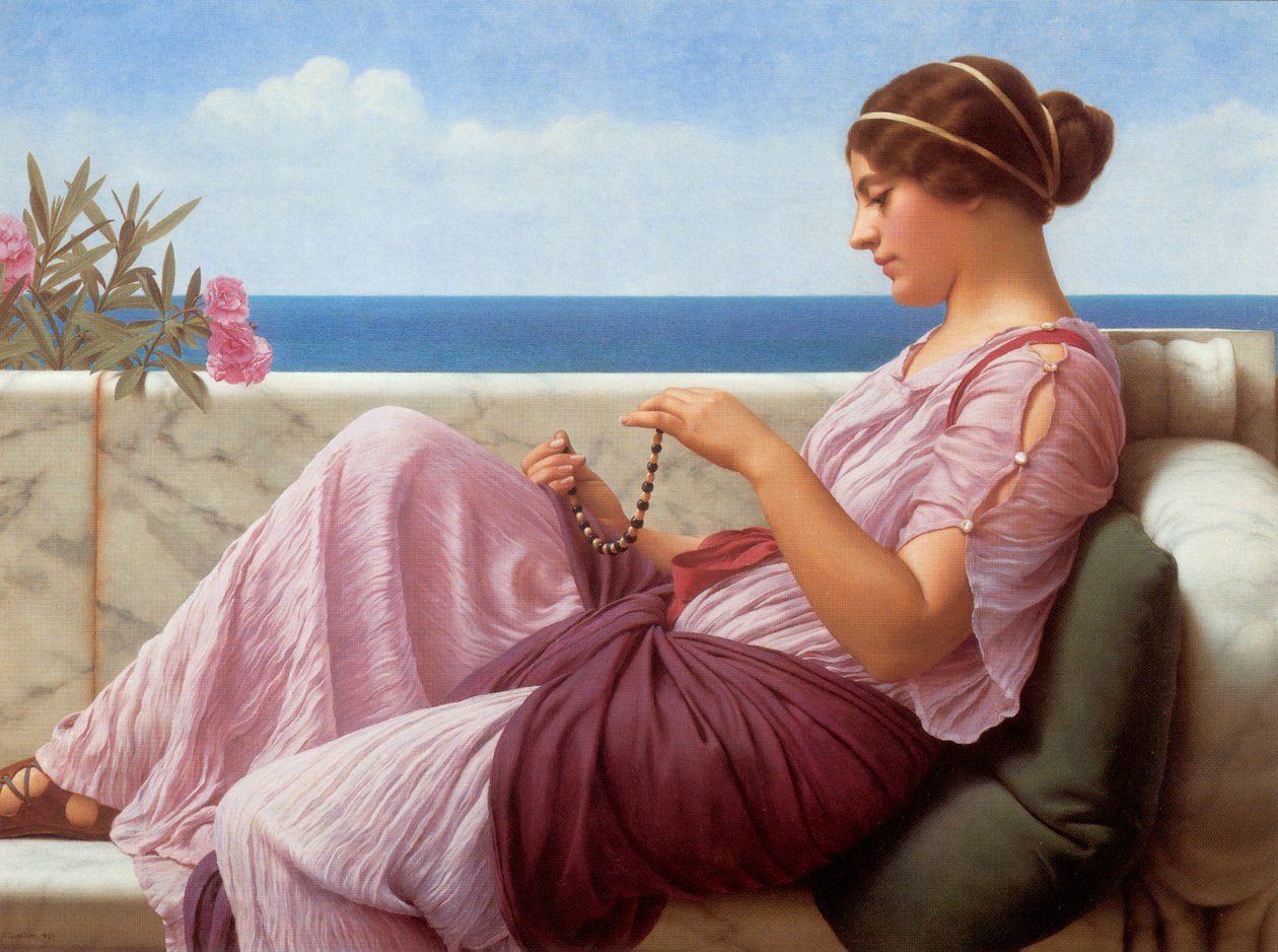 A Souvenir av John William Godward