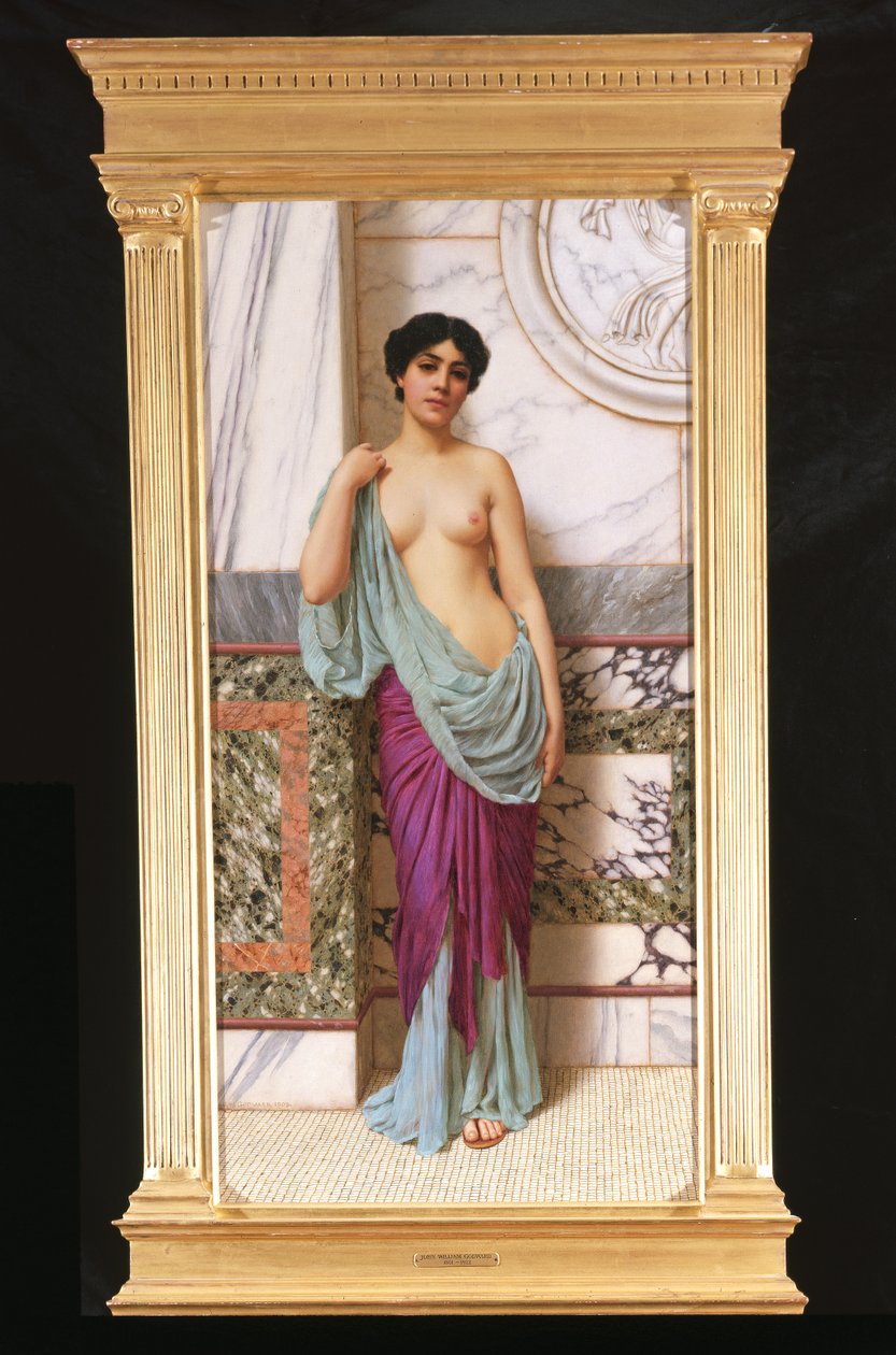 I Tepidarium, 1909 av John William Godward