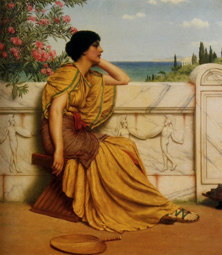 Leisure Hours av John William Godward