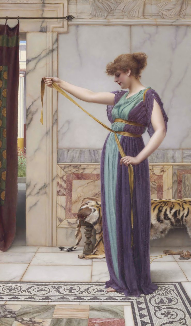 Unbekanntes Bild av John William Godward