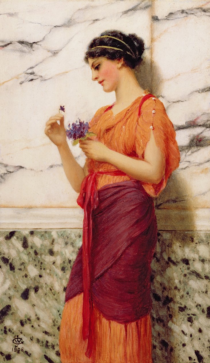 Violetter, 1908 av John William Godward