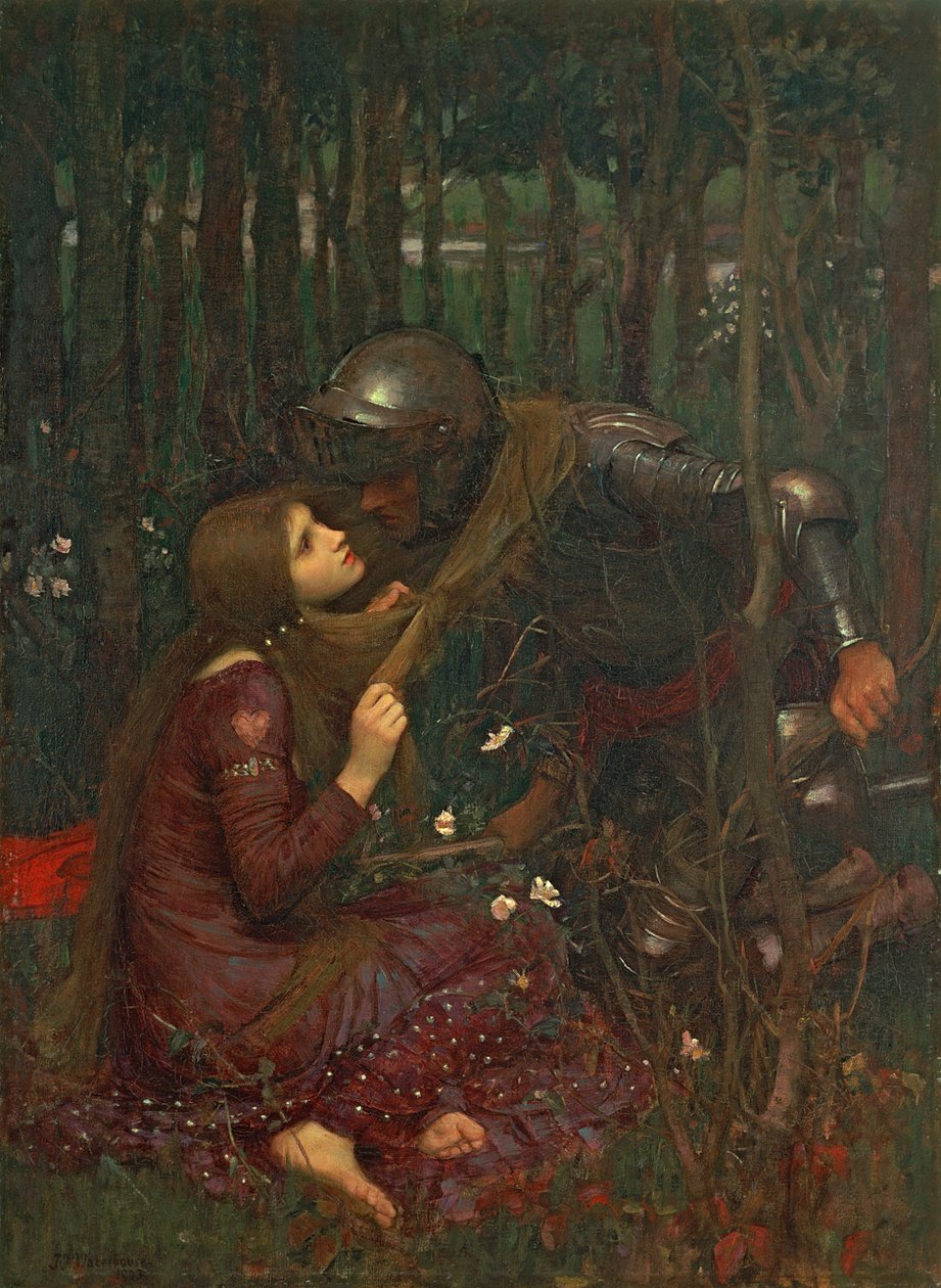 Den vackra damen utan tack, 1893 av John William Waterhouse