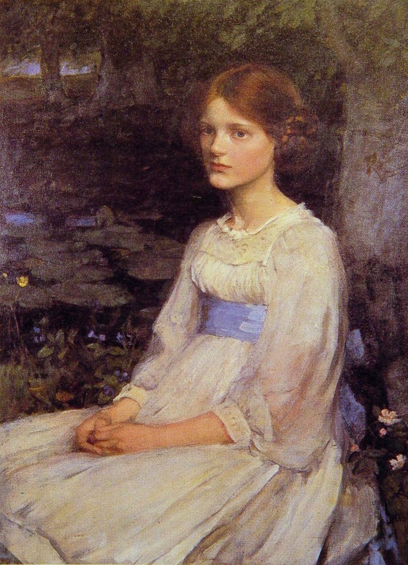 Miss Betty Pollock  av John William Waterhouse