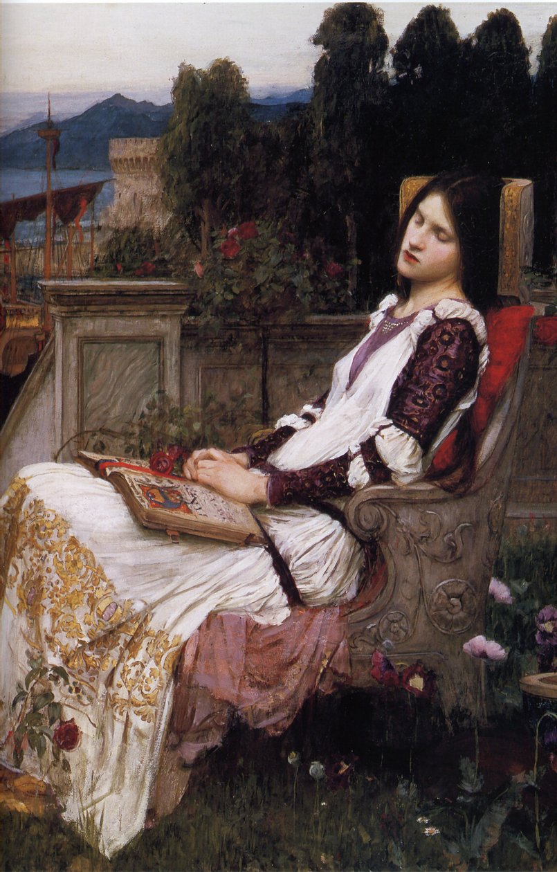 Saint Cecilia  av John William Waterhouse