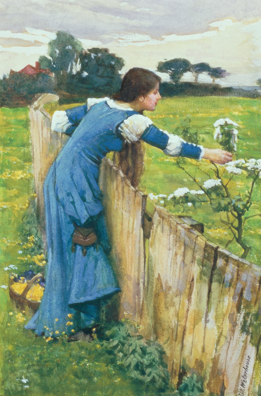 Våren av John William Waterhouse