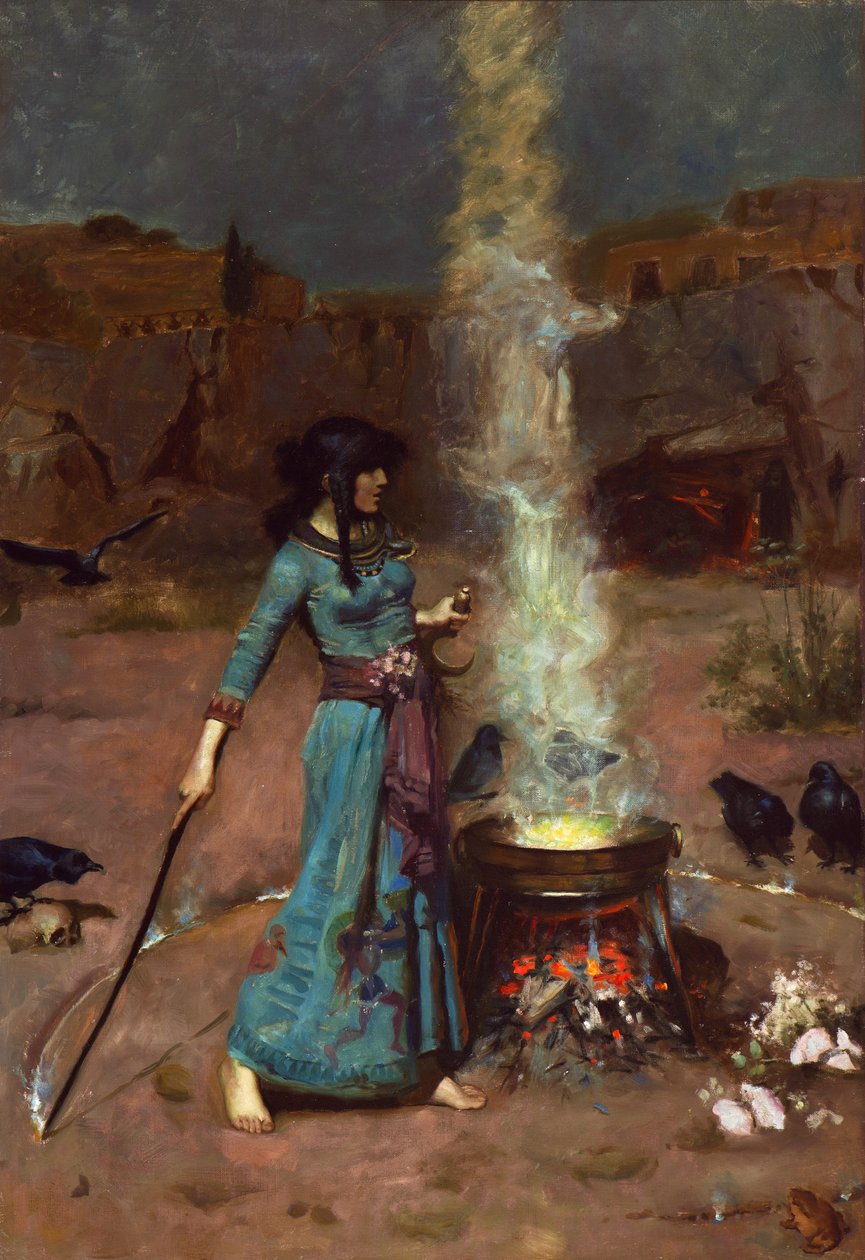 The Magic Circle av John William Waterhouse