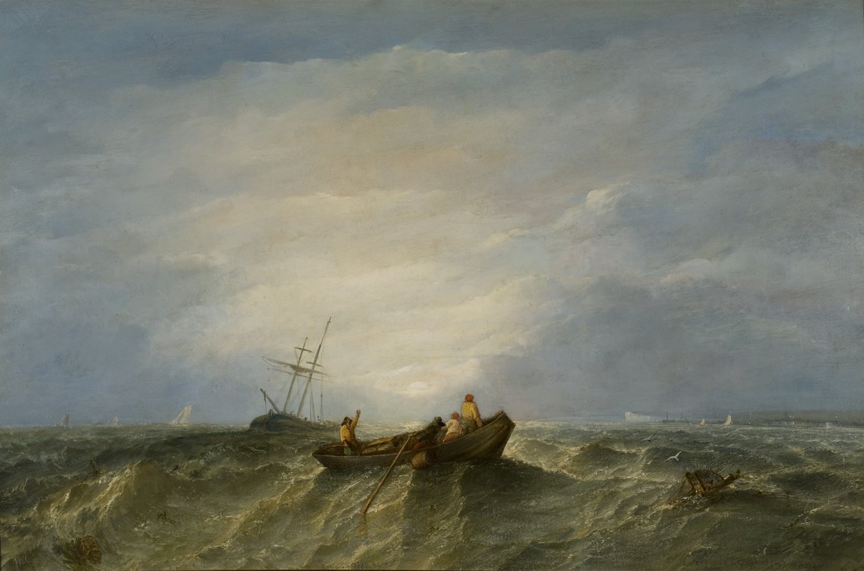 Utanför Redcar av John Wilson Carmichael