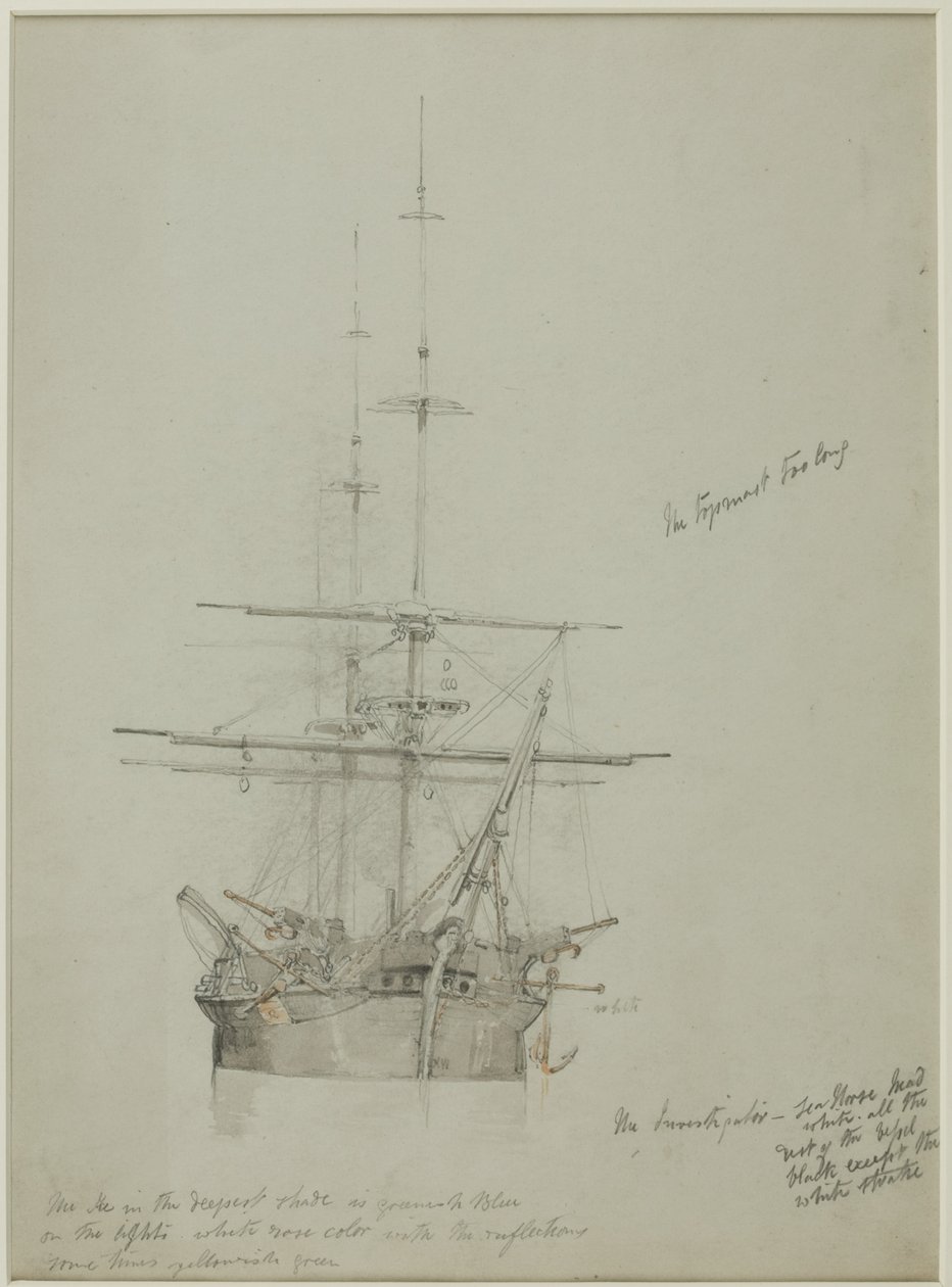 Utredaren (penna och akvarell på papper) av John Wilson Carmichael