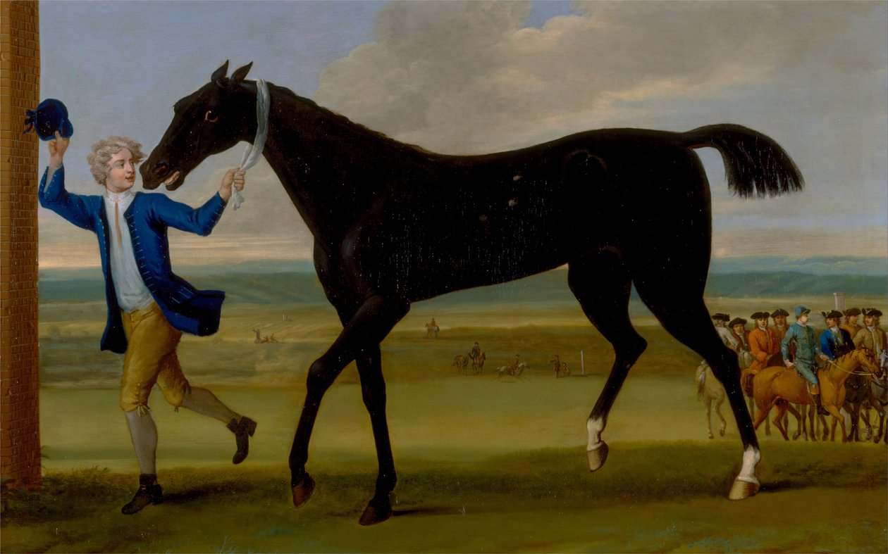 Hertigen av Rutlands Bonny Black av John Wootton