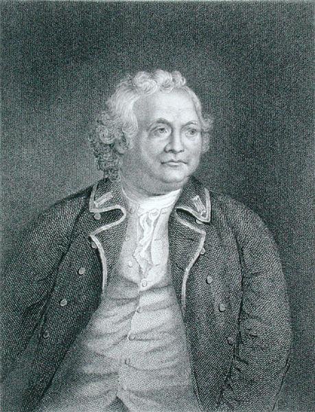Generalmajor Israel Putnam (1718-90) graverad av W. Humphreys (gravyr) av John (after) Trumbull