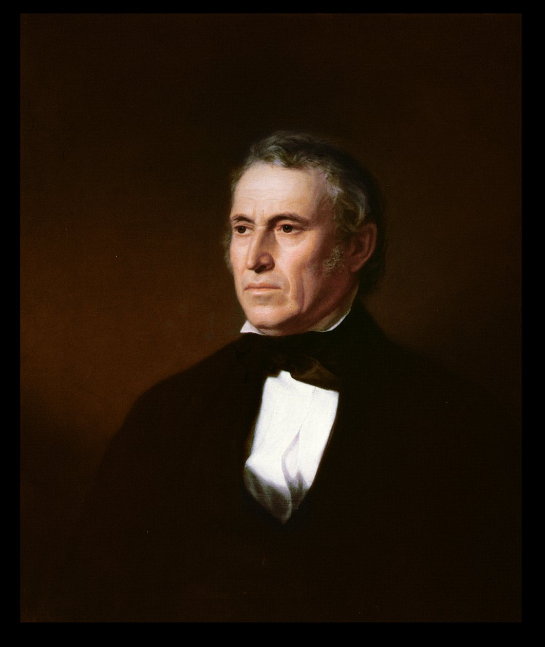 Zachary Taylor, ca 1850 (lito i färg) av John (after) Vanderlyn