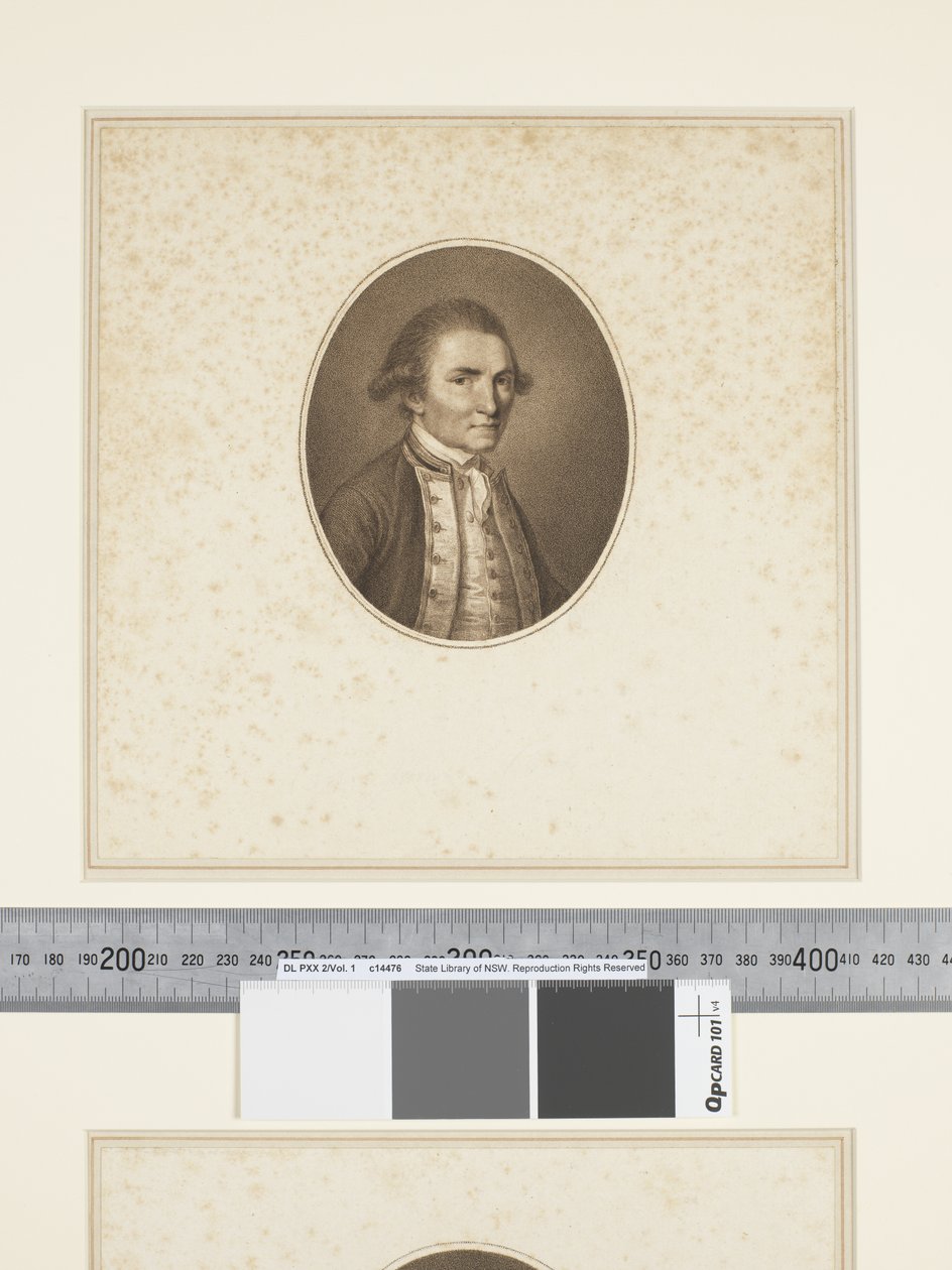 II. Kapten James Cook, graverad av Francesco Bartolozzi (1727–1815), c.1773-84 (gravyr) av John (after) Webber