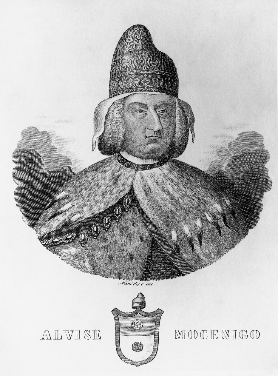 Porträtt av Alvise IV Giovanni Mocenigo (1701-1778) av Walter Charles Mills