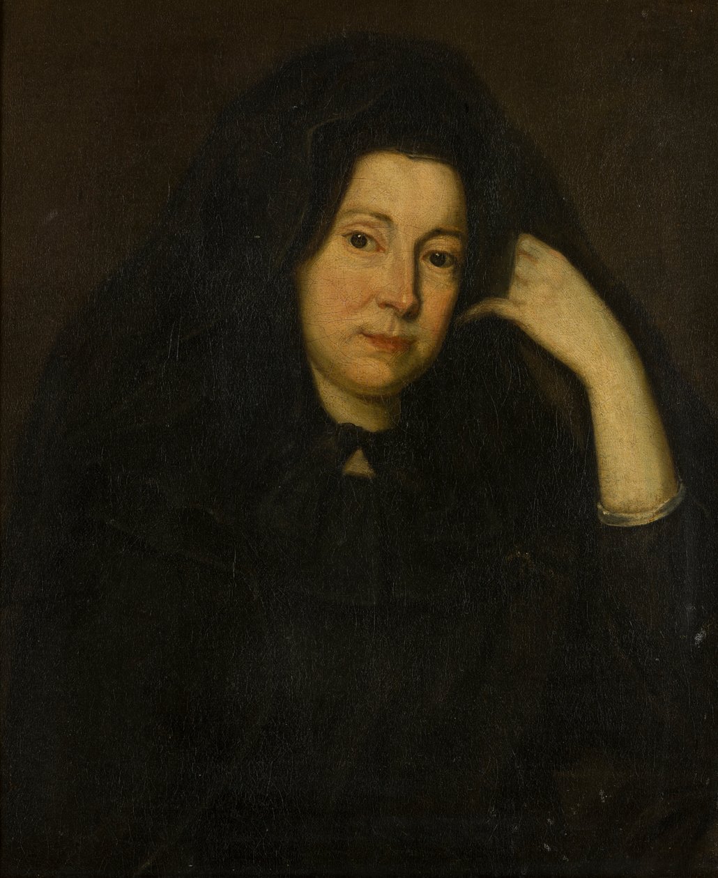 Porträtt av Rachel, Lady Russell (1637-1723), ca 1657-1723 (olja på duk) av John (attr. to) Vanderbank
