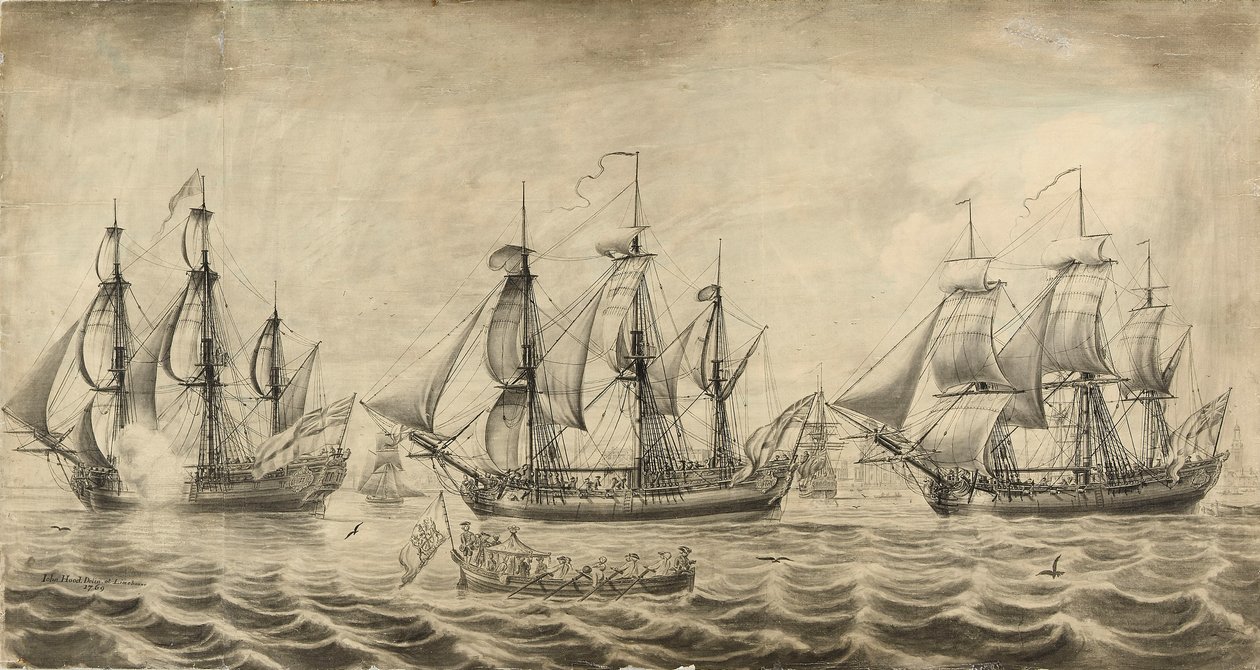 Tre fartyg från Hudson