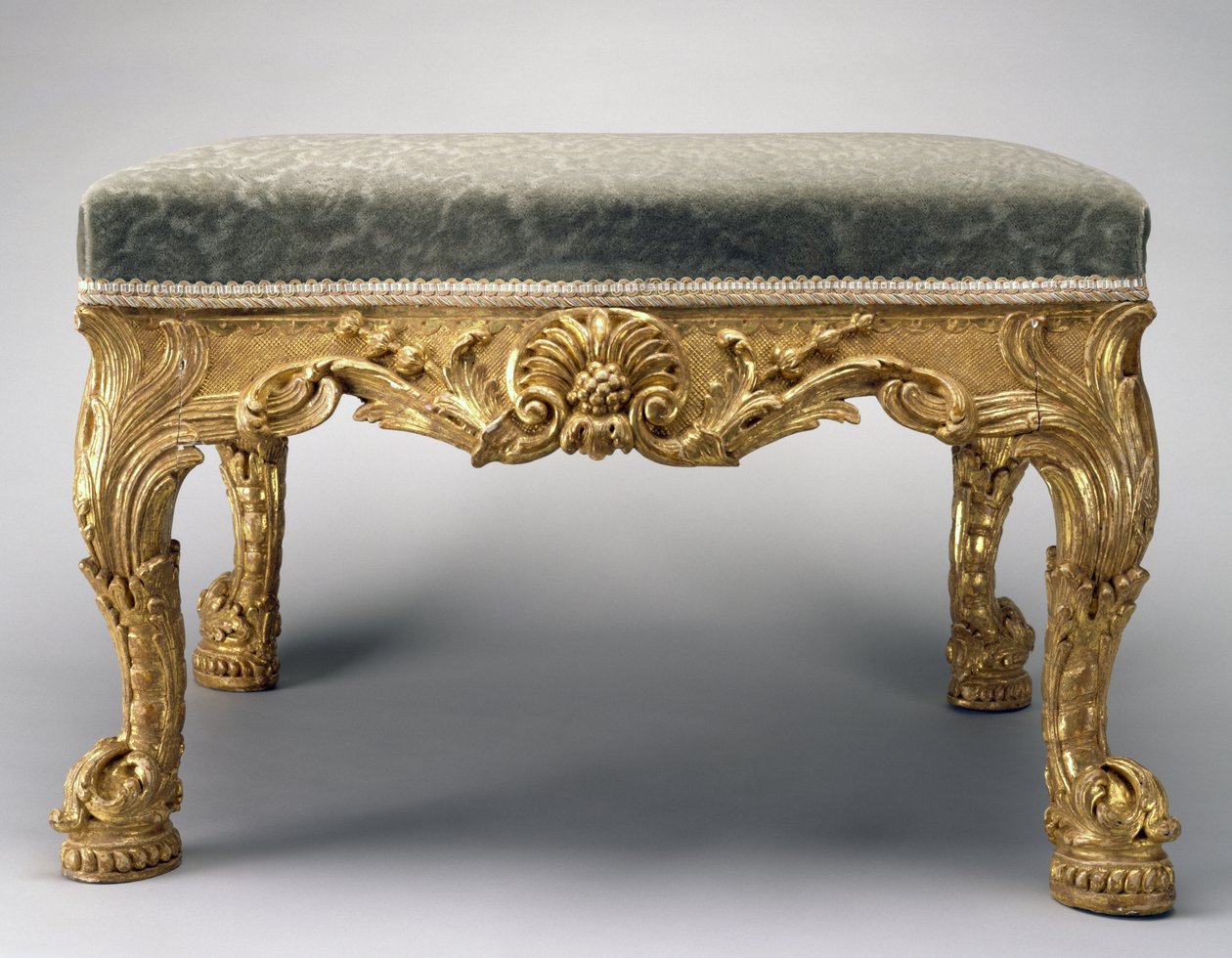 Pall for the Palm Room, Spencer House, London, ca 1757 (limeträ, förgyllning och klädsel) av John (attr.to) Vardy